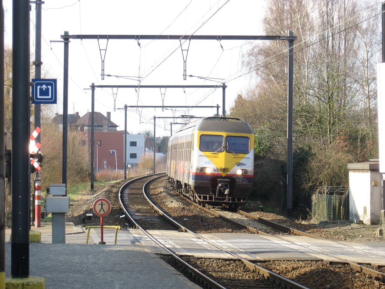 Intercity, von Poperinge nach Antwerpen