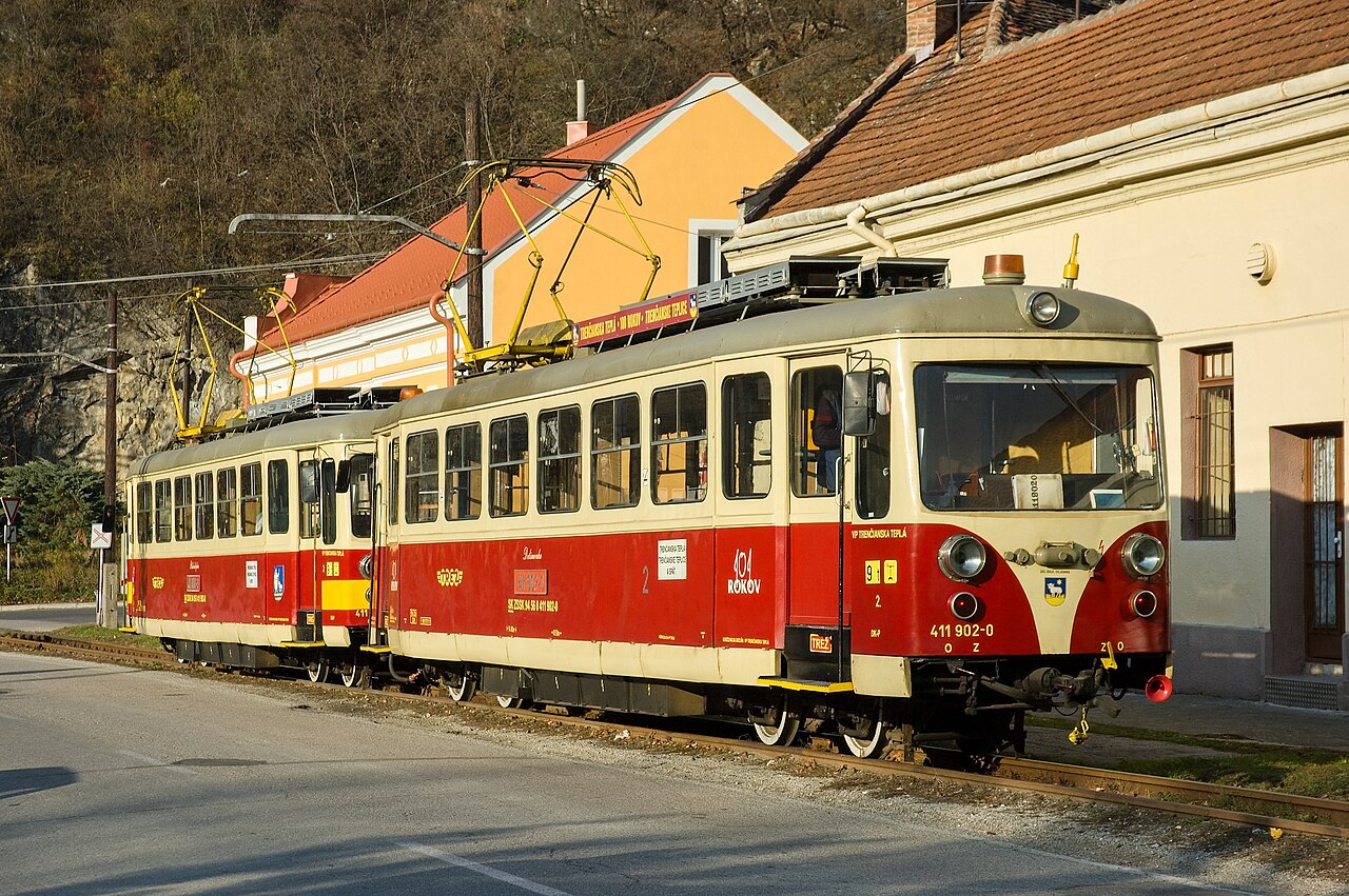 Trenčín Electric Railway (TREŽ) — Trenčianska Teplá to Trenčianske Teplice