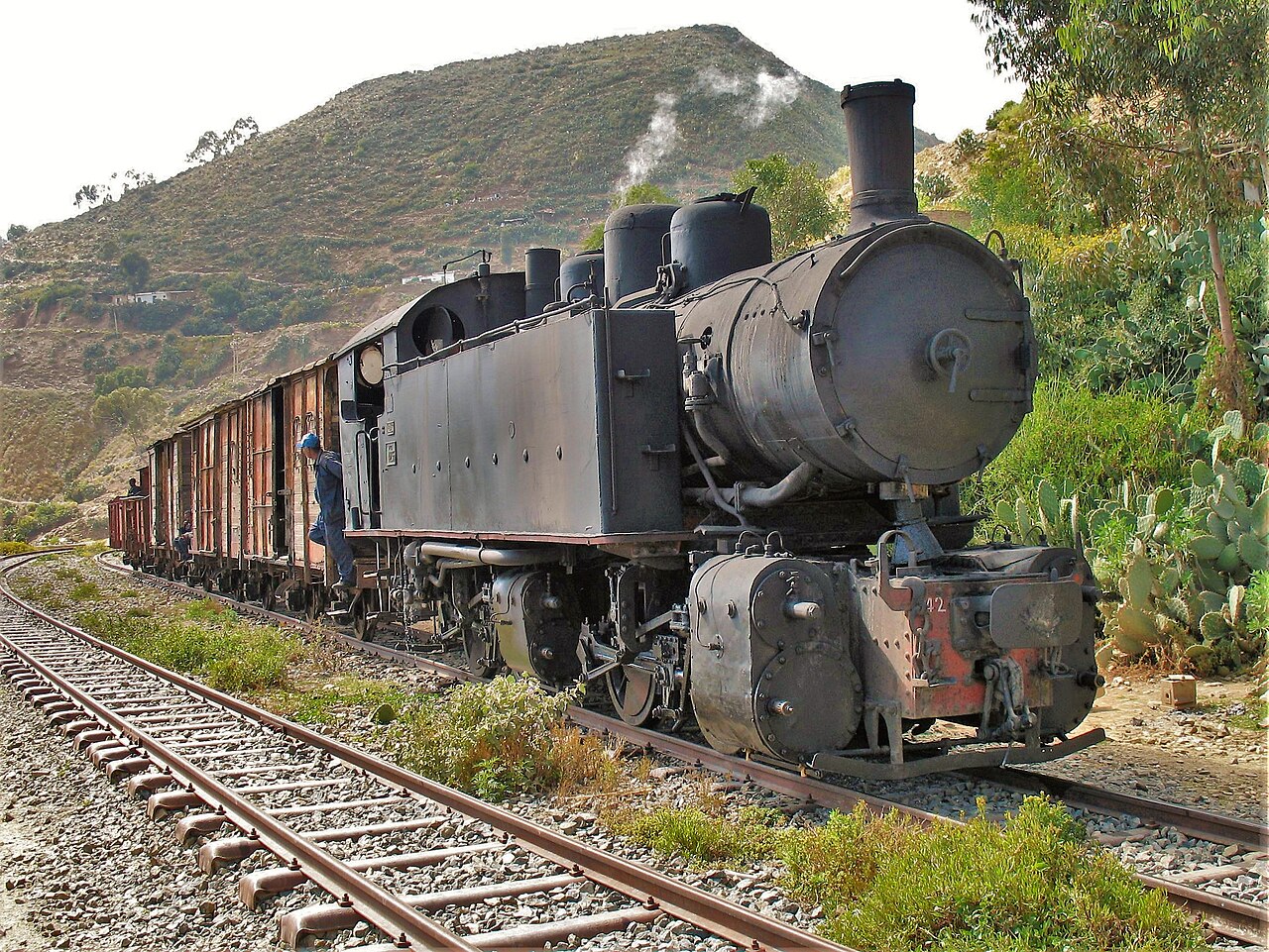 Eritrean Railway — アスマラからMassawaへ