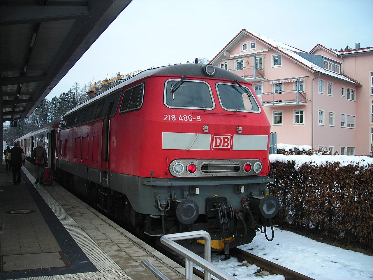 Marktoberdorf–Füssen railway — Marktoberdorf to Füssen