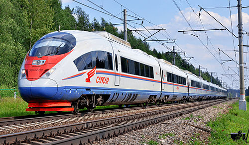 Sapsan – von Moskau nach St. Petersburg