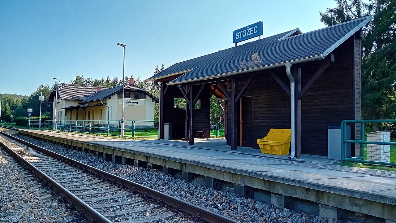 Bahnstrecke Číčenice–Haidmühle – von Nové Údolí nach Číčenice