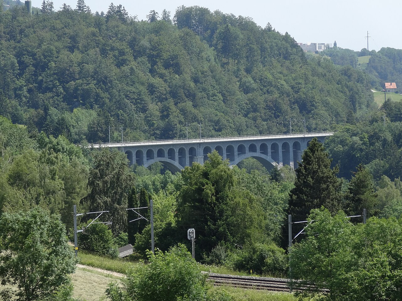Lausanne–Vallorbe line — ヴァロルブからローザンヌへ