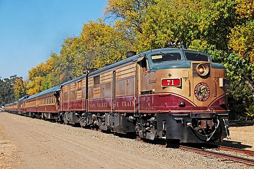 Bahnstrecke Napa Junction–Calistoga – Foto 1