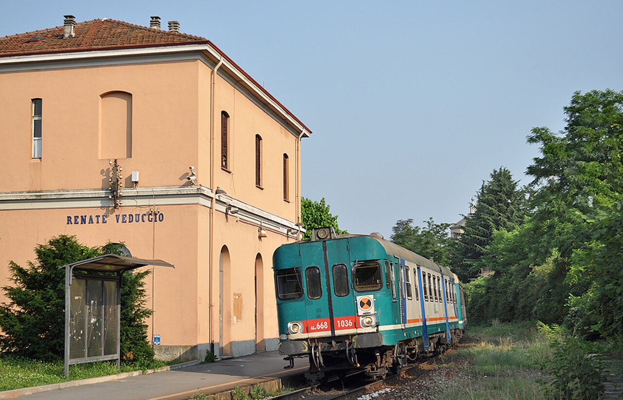 Monza–Molteno railway — Molteno to Monza