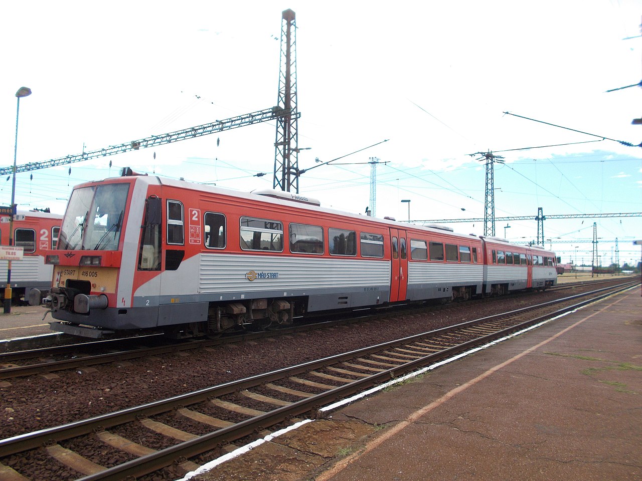 Mátészalka–Záhony railway, von Mátészalka nach Záhony