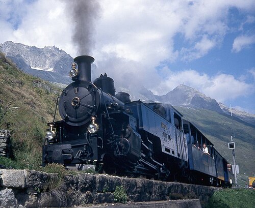 Furka Cogwheel Steam Railway — photo 1