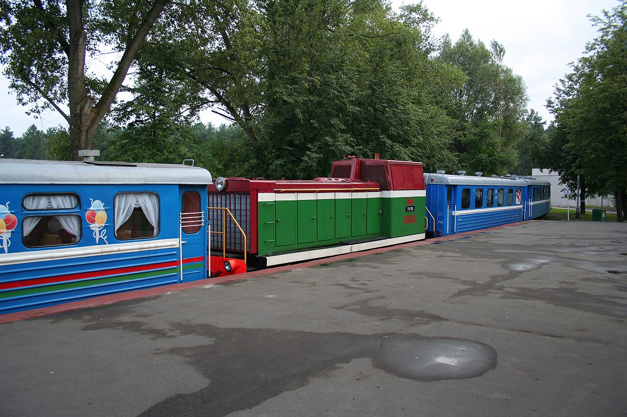 Saslonow-Kindereisenbahn – von Zaslonovo nach Sosnovy Bor