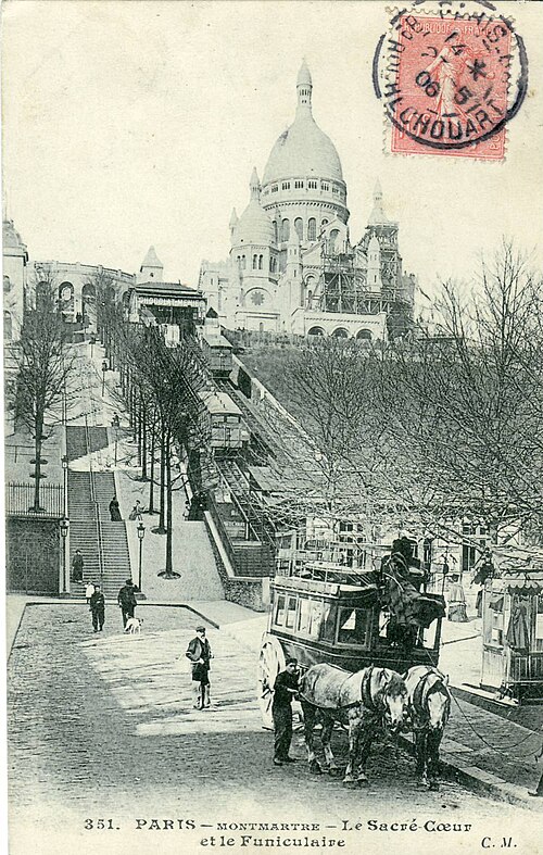 Standseilbahn von Montmartre – Foto 2
