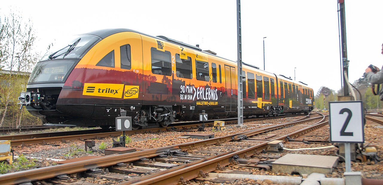 RE 2 Liberec–Dresden — Liberec to Dresden