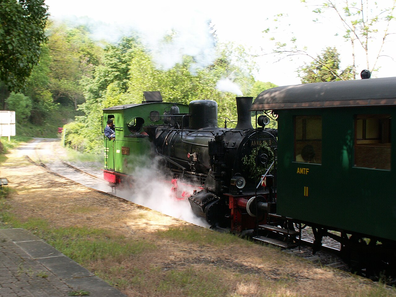 Train 1900 (Fond-de-Gras Heritage Railway) — PétangeからFond-de-Grasへ