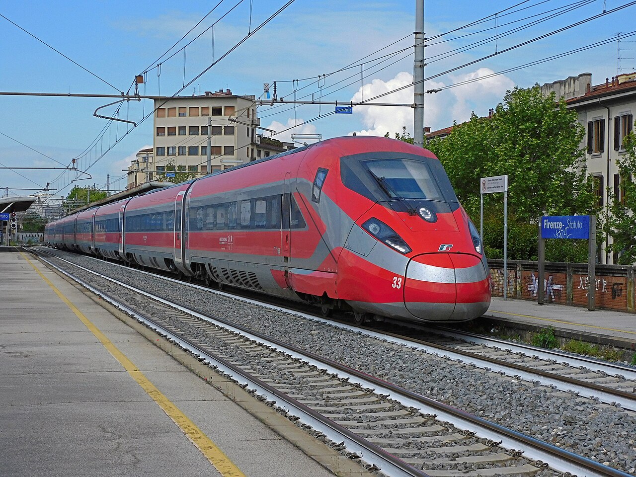 Frecciarossa — Milan to Naples
