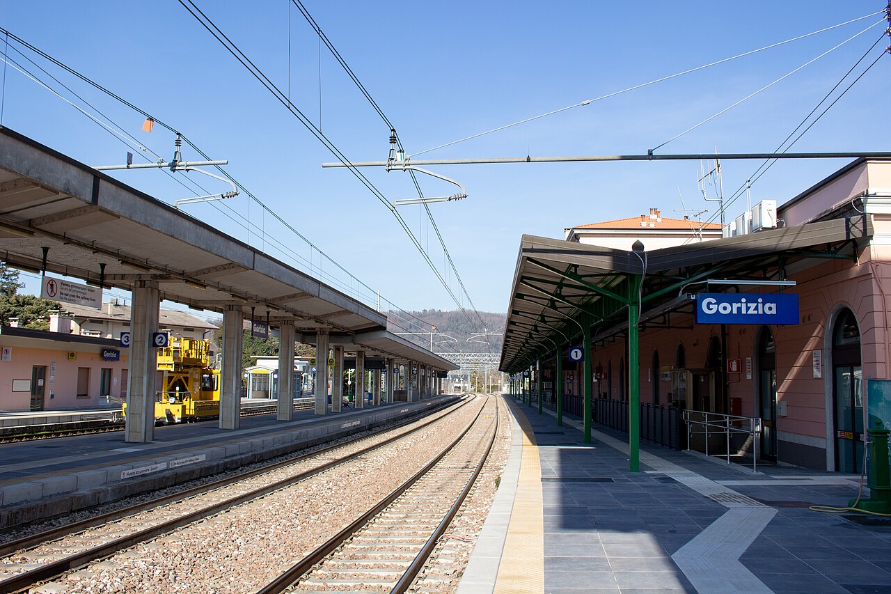 Udine–Trieste railway — Udine to Trieste