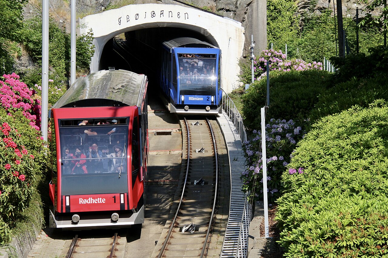 Fløibanen — Bergen to Fløyen