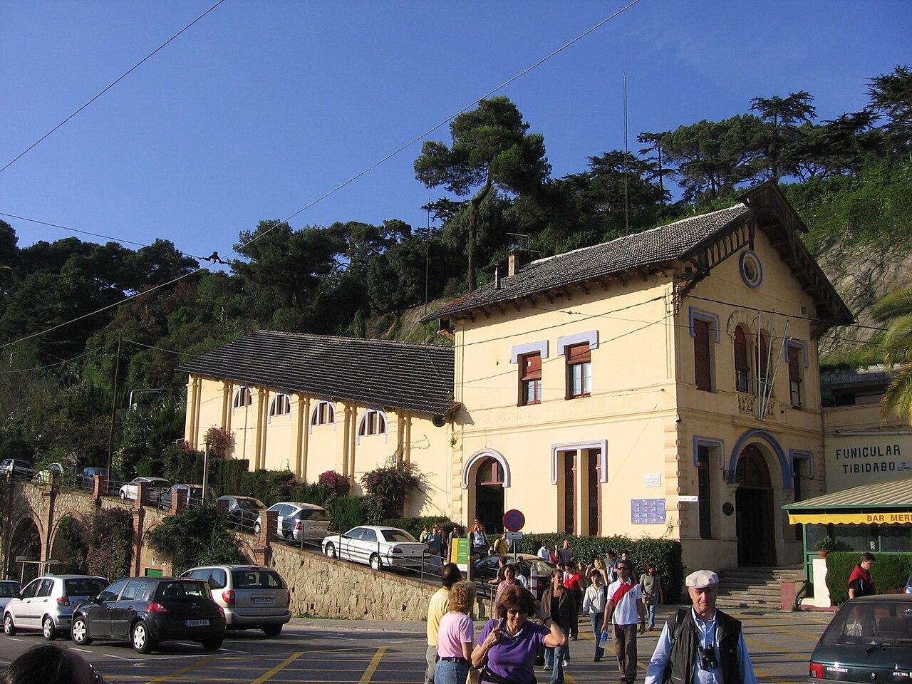 Funicular del Tibidabo – von Barcelona (Plaça Doctor Andreu) nach Tibidabo