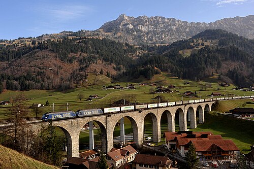 Lötschberg-Bergstrecke – Foto 2