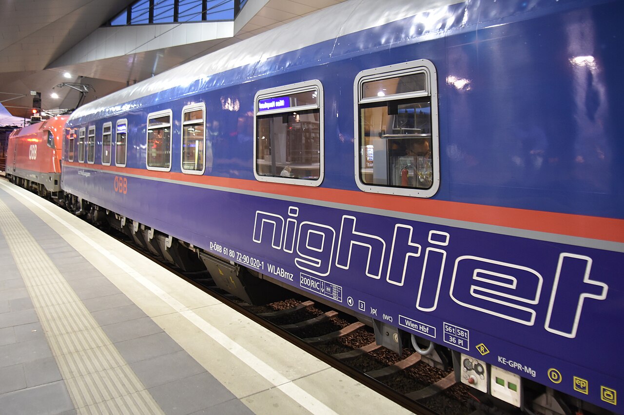 ÖBB Nightjet — ウィーンからローマへ
