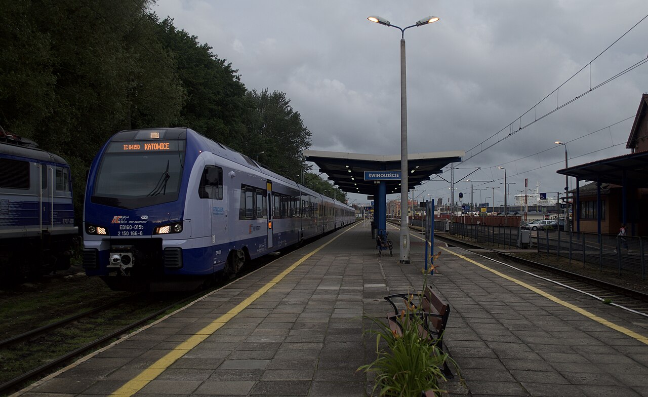 Bahnstrecke Szczecin Dąbie–Świnoujście – von Stettin nach Swinemünde