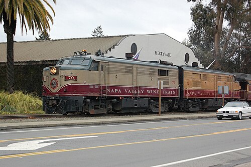 Bahnstrecke Napa Junction–Calistoga – Foto 2