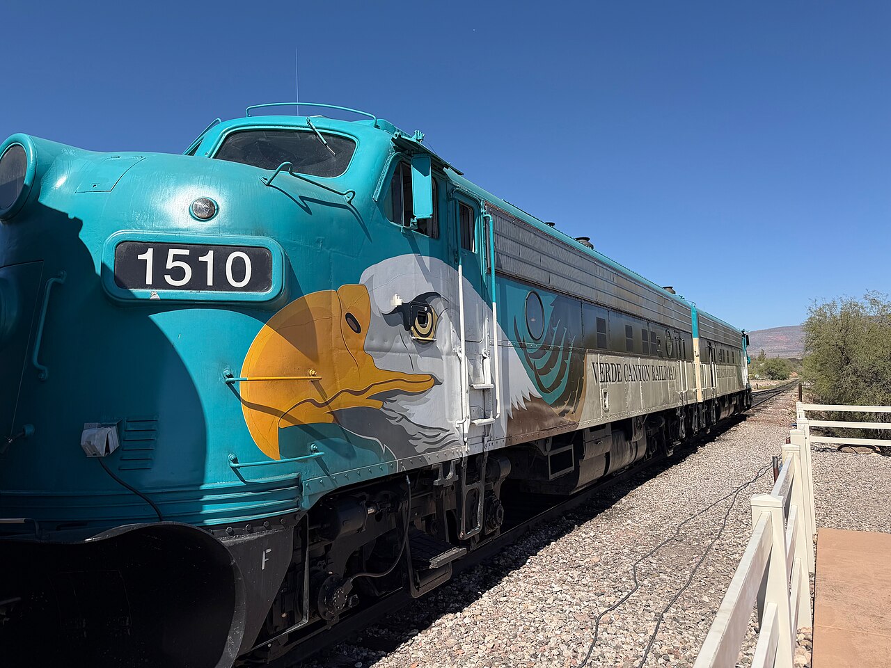 Verde Canyon Railroad — Clarkdale to Perkinsville