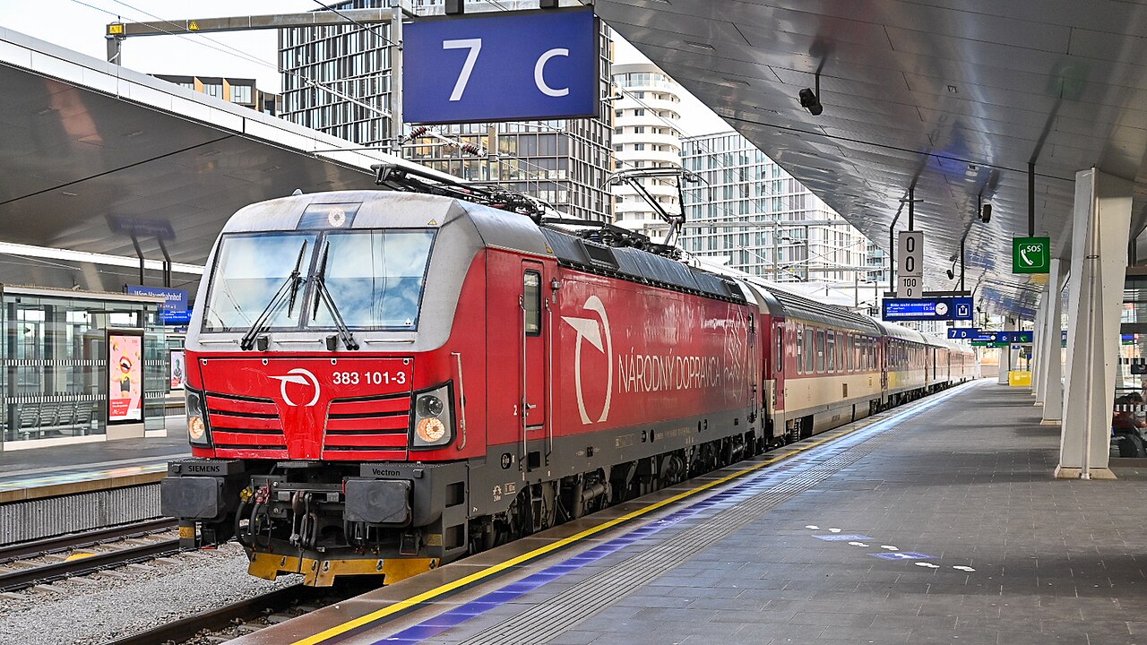 ZSSK InterCity — ブラチスラヴァからコシツェへ