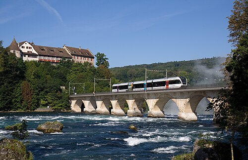 Rheinfall railway — 写真1