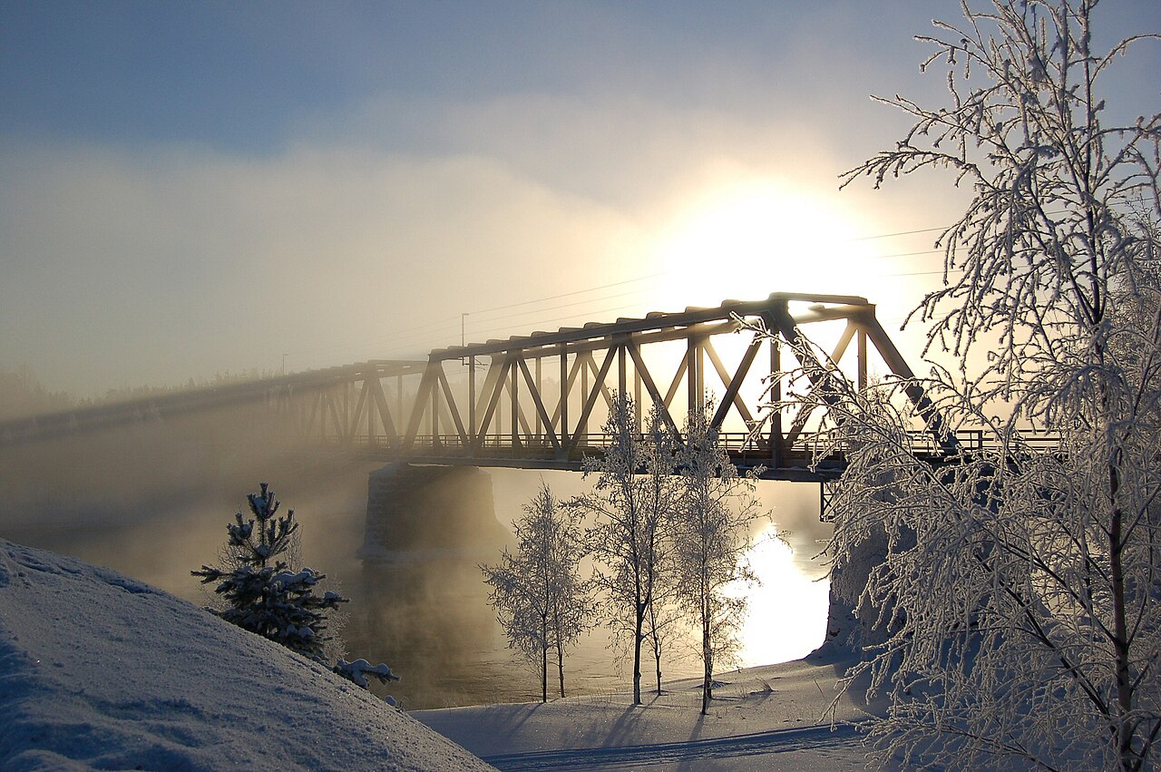 Oulu–Kontiomäki railway — Kontiomäkiからオウルへ