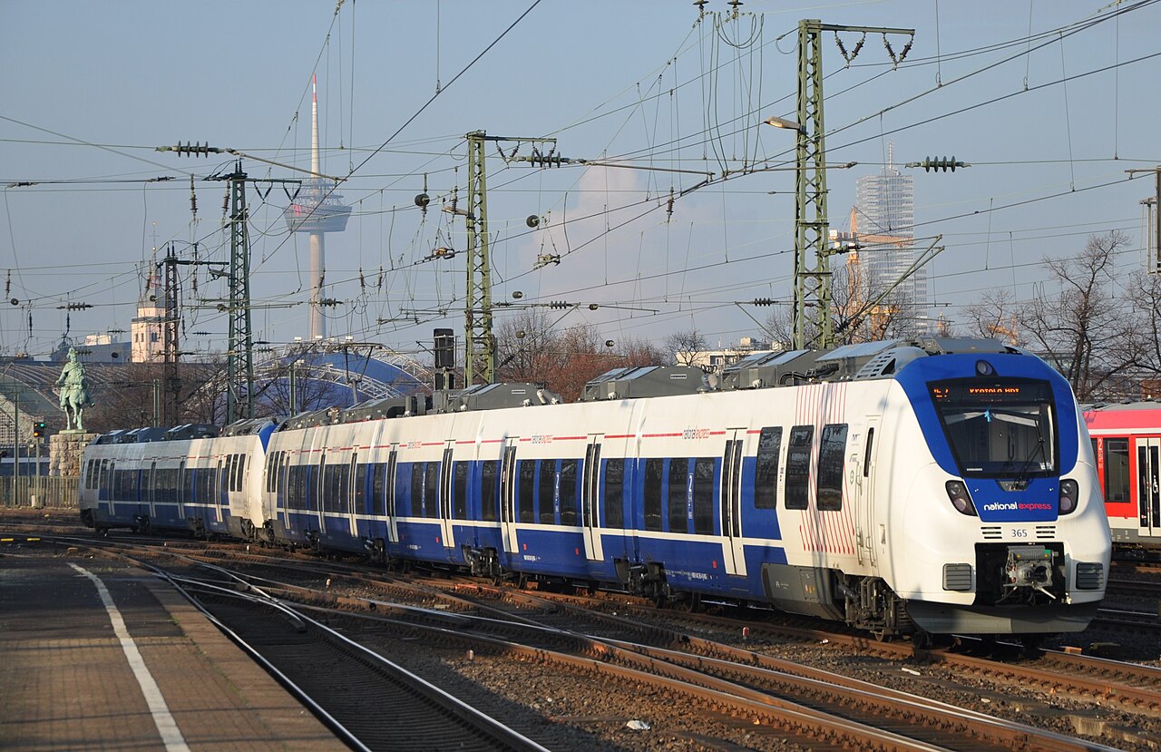 Münster–Rheine railway — Münster to Rheine