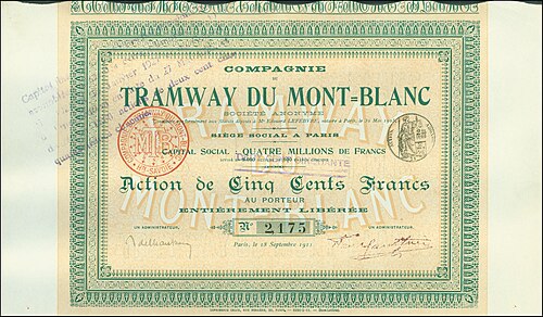 Tramway du Mont-Blanc – Foto 1
