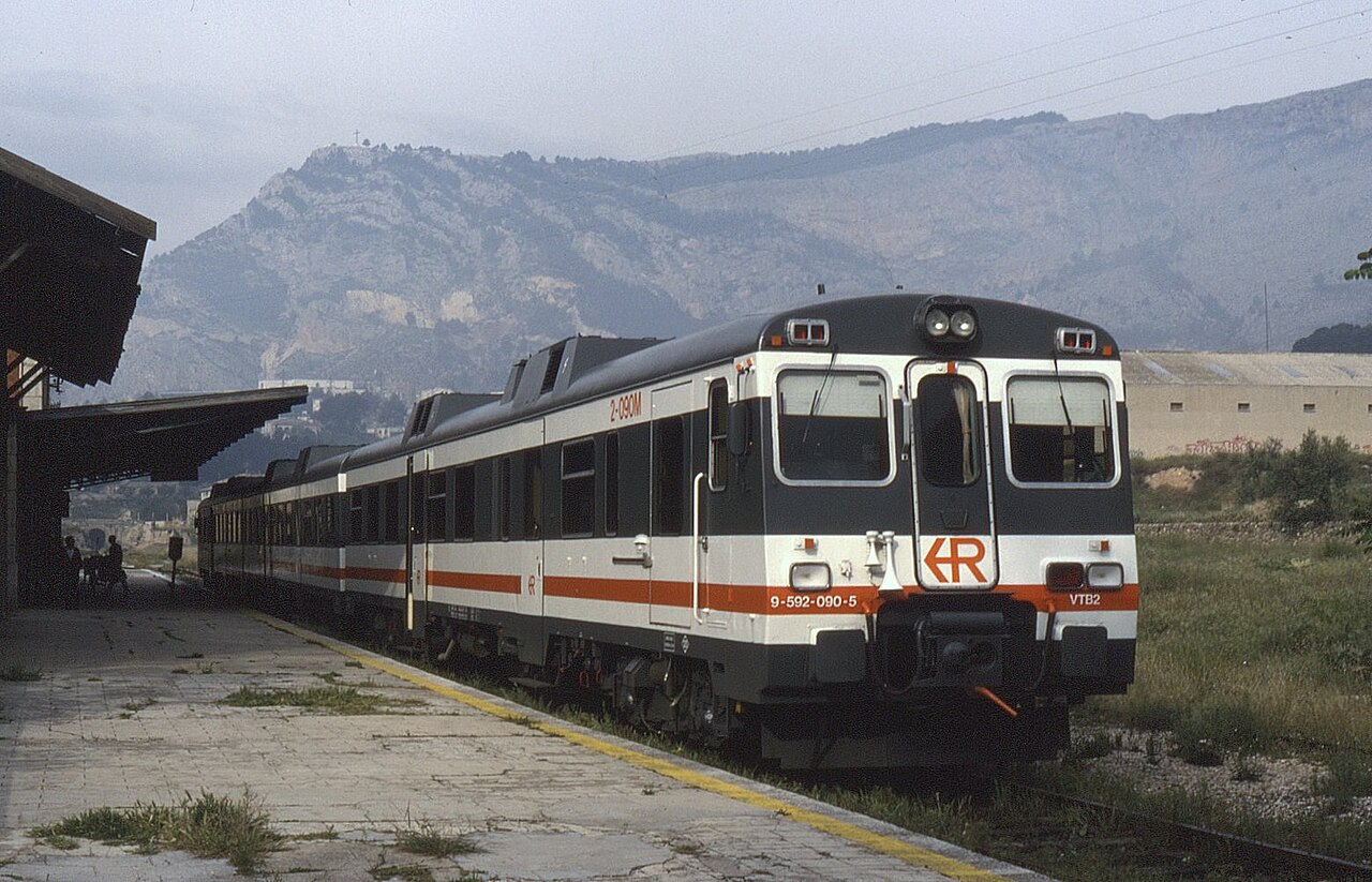 Xàtiva–Alcoi railway — Alcoi to Xàtiva