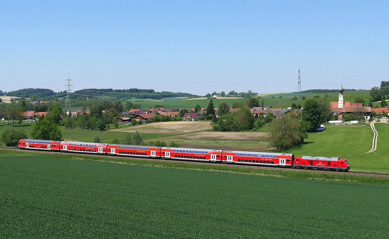 Bahnstrecke München–Simbach – von Simbach am Inn nach München