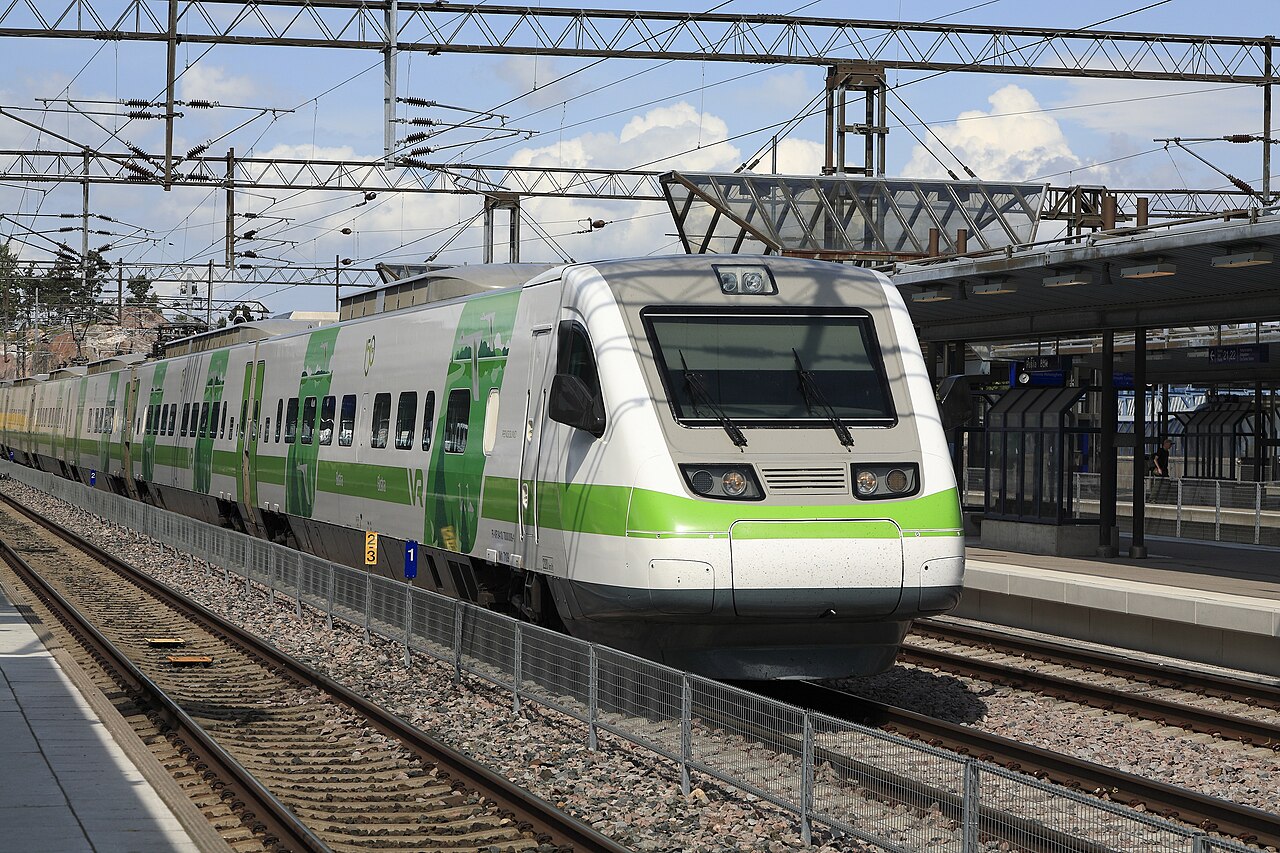 InterCity — ヘルシンキからユヴァスキュラへ
