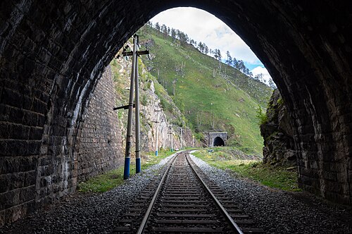 バイカル湖岸鉄道 — 写真4