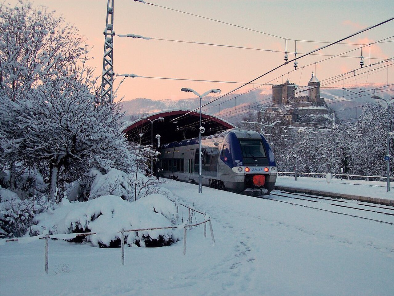 Ligne des Pyrénées — トゥールーズからラトゥール＝ドゥ＝カロルへ