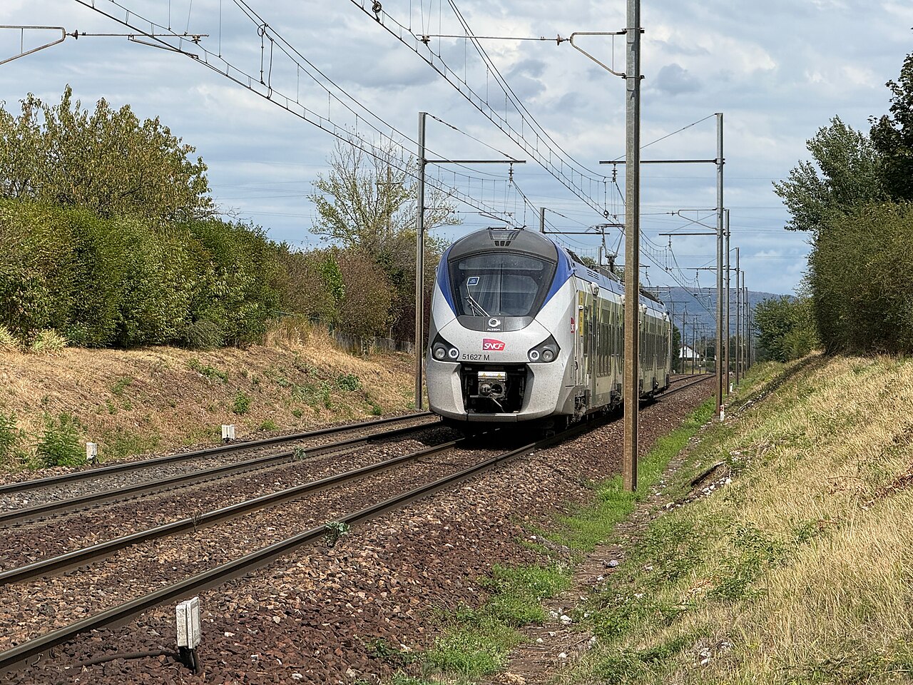 Mouchard–Bourg-en-Bresse railway — Bourg-en-Bresse to Mouchard