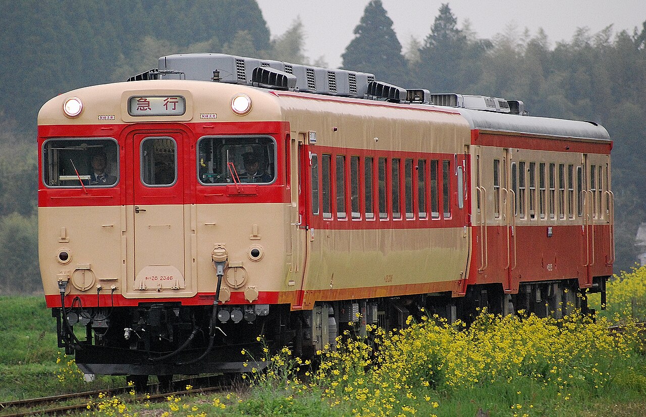 いすみ鉄道いすみ線 — OharaからKazusa-Nakanoへ