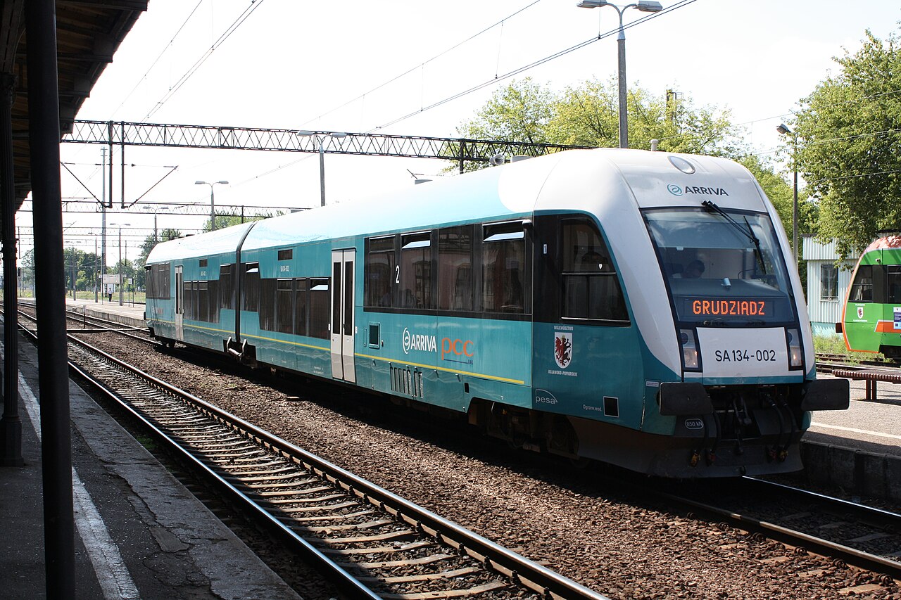 Sierpc–Toruń railway, Sierpc to Toruń