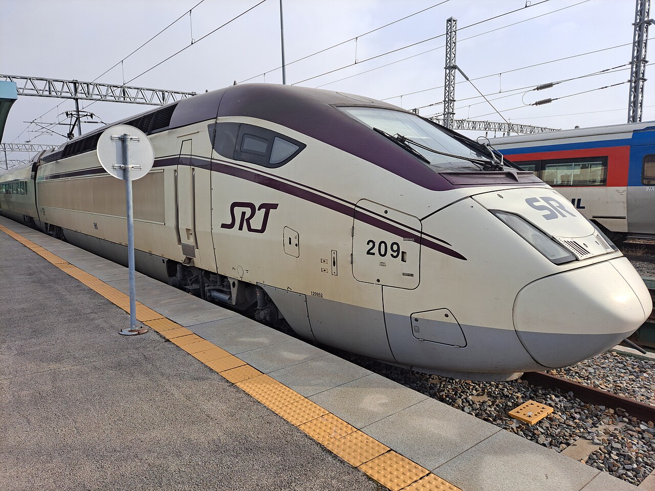 SRT — Seoul (Suseo)から釜山へ