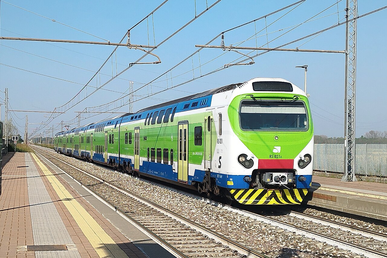 Bahnstrecke Treviglio–Bergamo – von Bergamo nach Treviglio