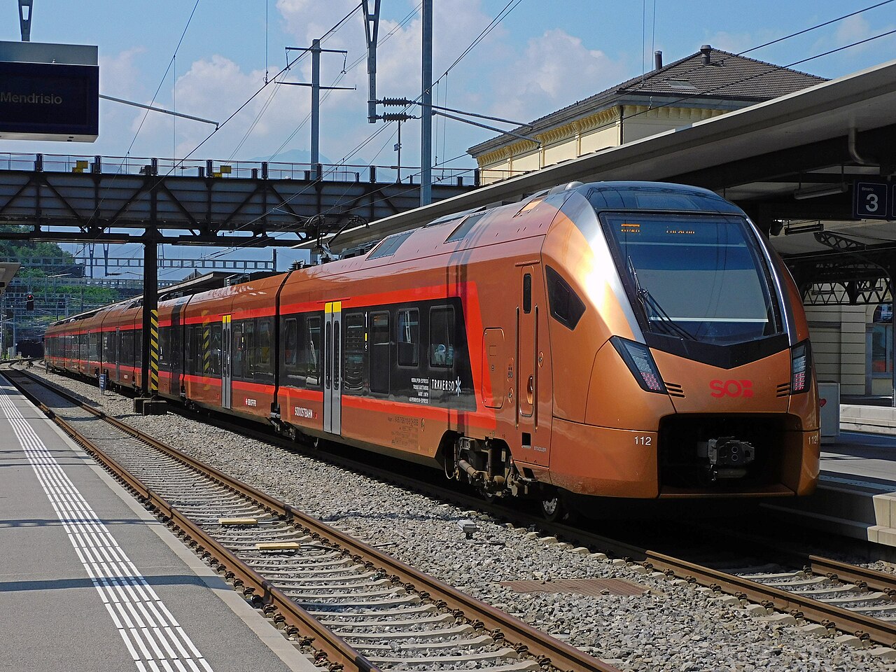 Olten–Lucerne railway — Lucerne to Olten