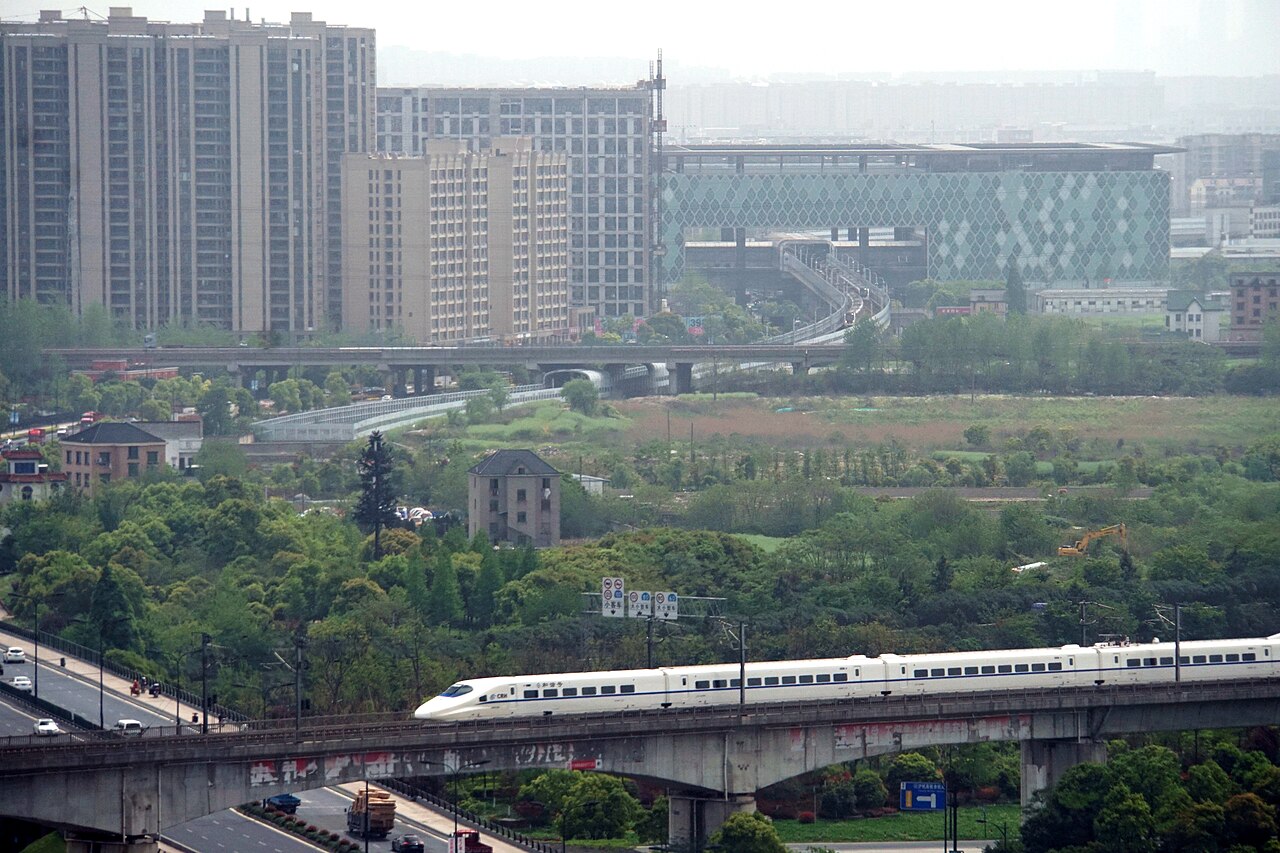Shanghai–Hangzhou HSR — Shanghai to Hangzhou