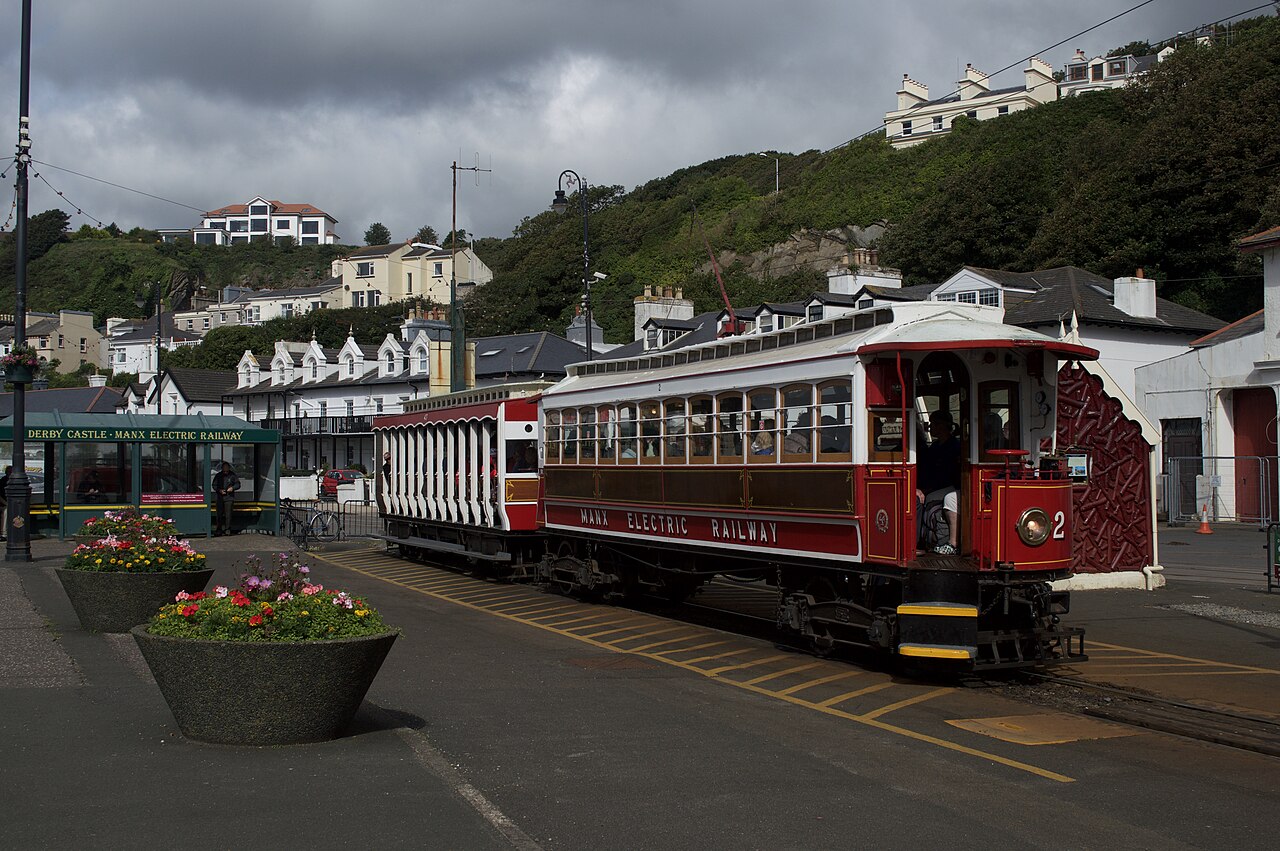Manx Electric Railway — Douglas (Derby Castle) to Ramsey