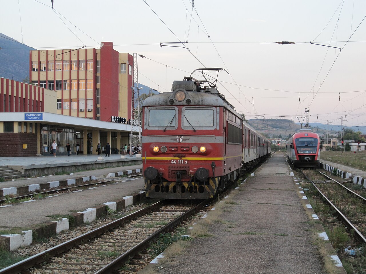Plowdiw–Karlowo railway – von Plowdiw nach Karlowo