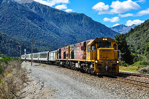 TranzAlpine – von Christchurch nach Greymouth