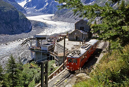 モンタンヴェール鉄道 — 写真1