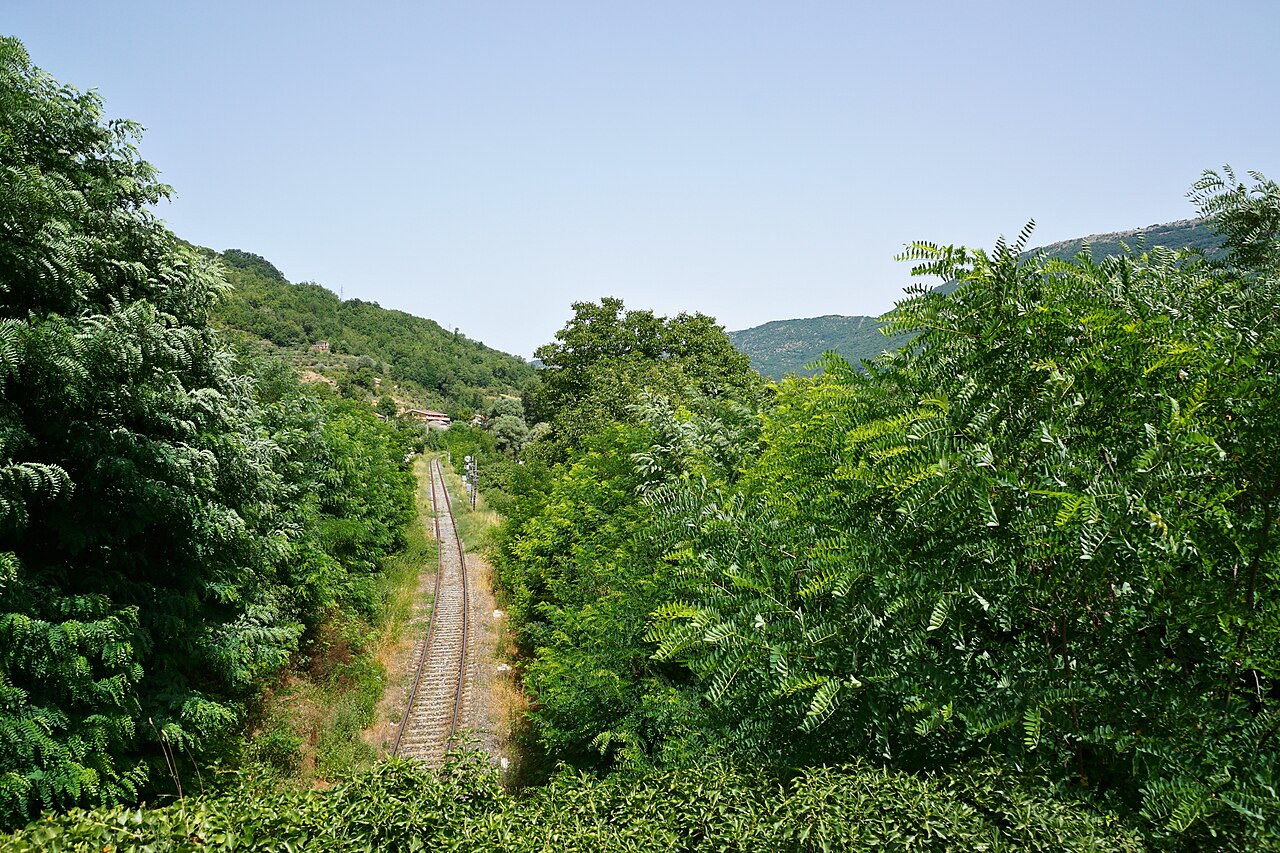 Avezzano–Roccasecca railway — Roccasecca to Avezzano