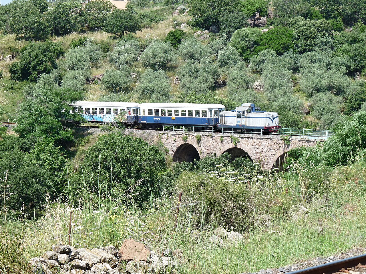 Macomer–Nuoro railway — Nuoro to Macomer