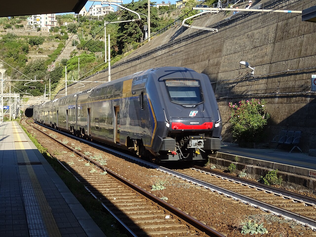 Rome–Ancona railway — Falconara Marittima to Orte