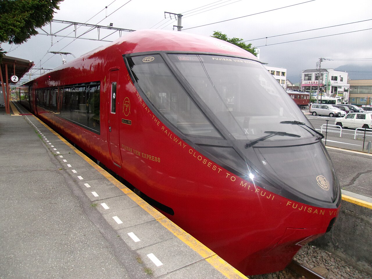 Fujisan View Express — OtsukiからKawaguchikoへ