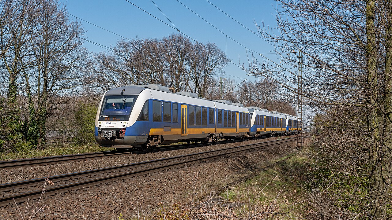 Lower Left Rhine Railway — Krefeld to Kleve